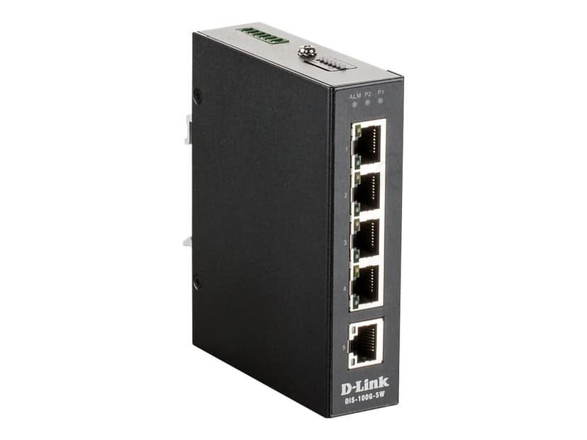 D-Link DIS-100G-5W 5-Port Industrial Switch