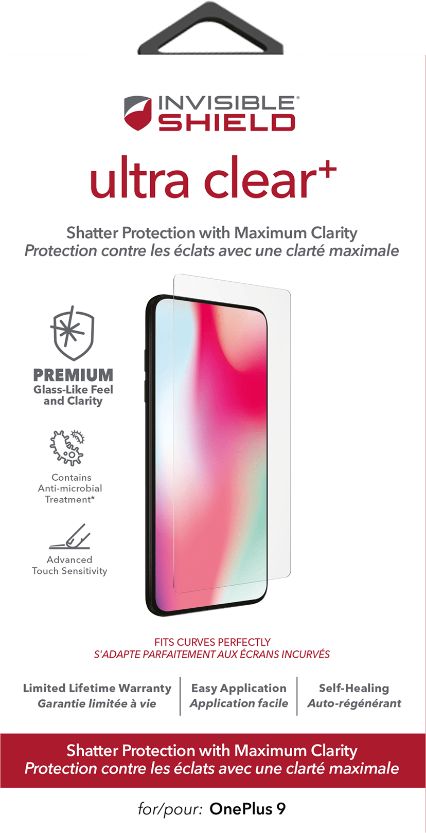 Zagg InvisibleShield Ultra Clear+ OnePlus 9