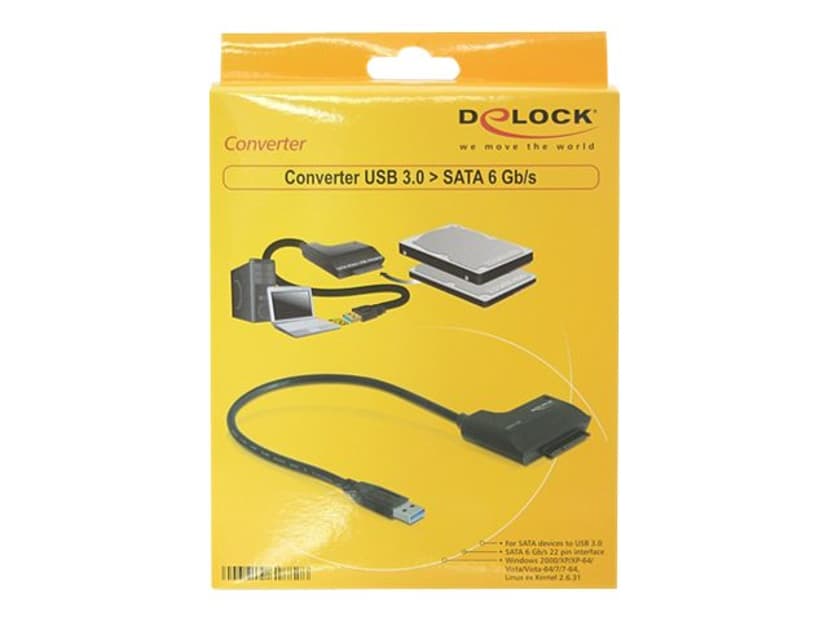 Delock Converter USB 3.0 to SATA