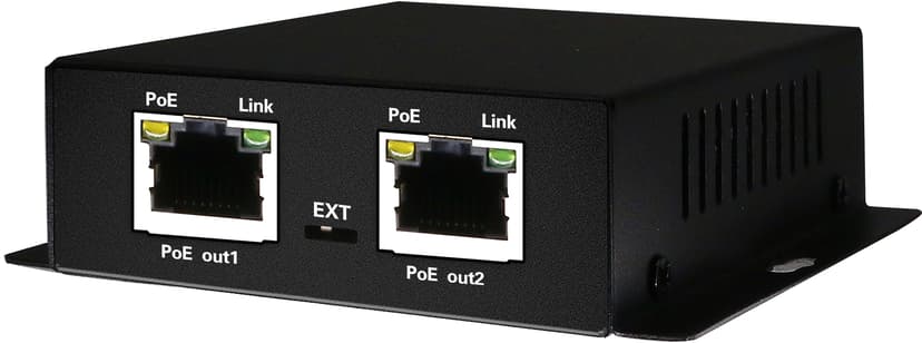 Direktronik 2-port PoE Repeater 802.3AF/AT 30W