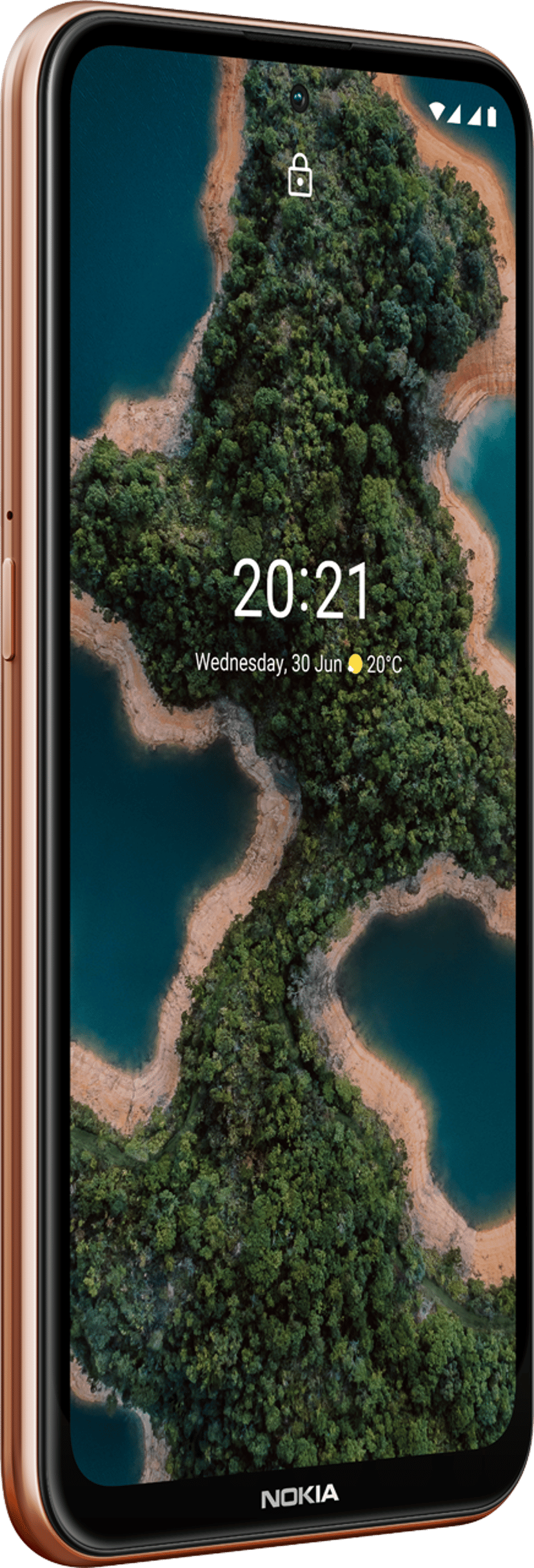 Nokia X20 128GB Dual-SIM Midnattssol