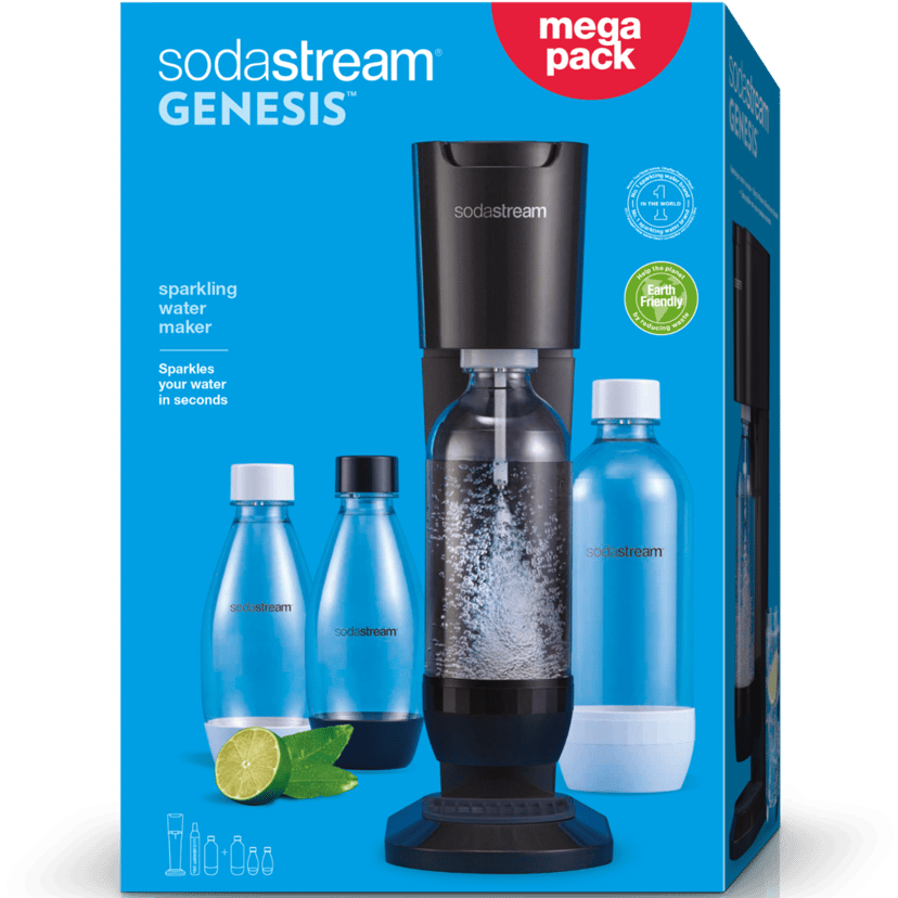 SODASTREAM Sodastream Sparkling Water Maker Genesis Black MP