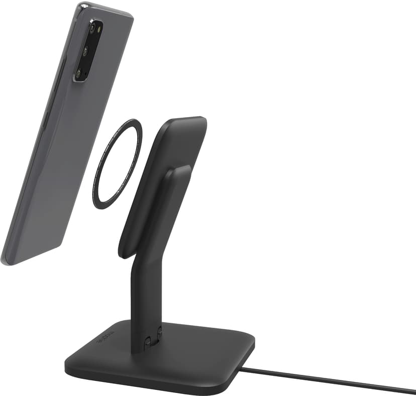 Mophie Magsafe Snap+ Wireless Charging Stand 15W Sort | Dustin.dk