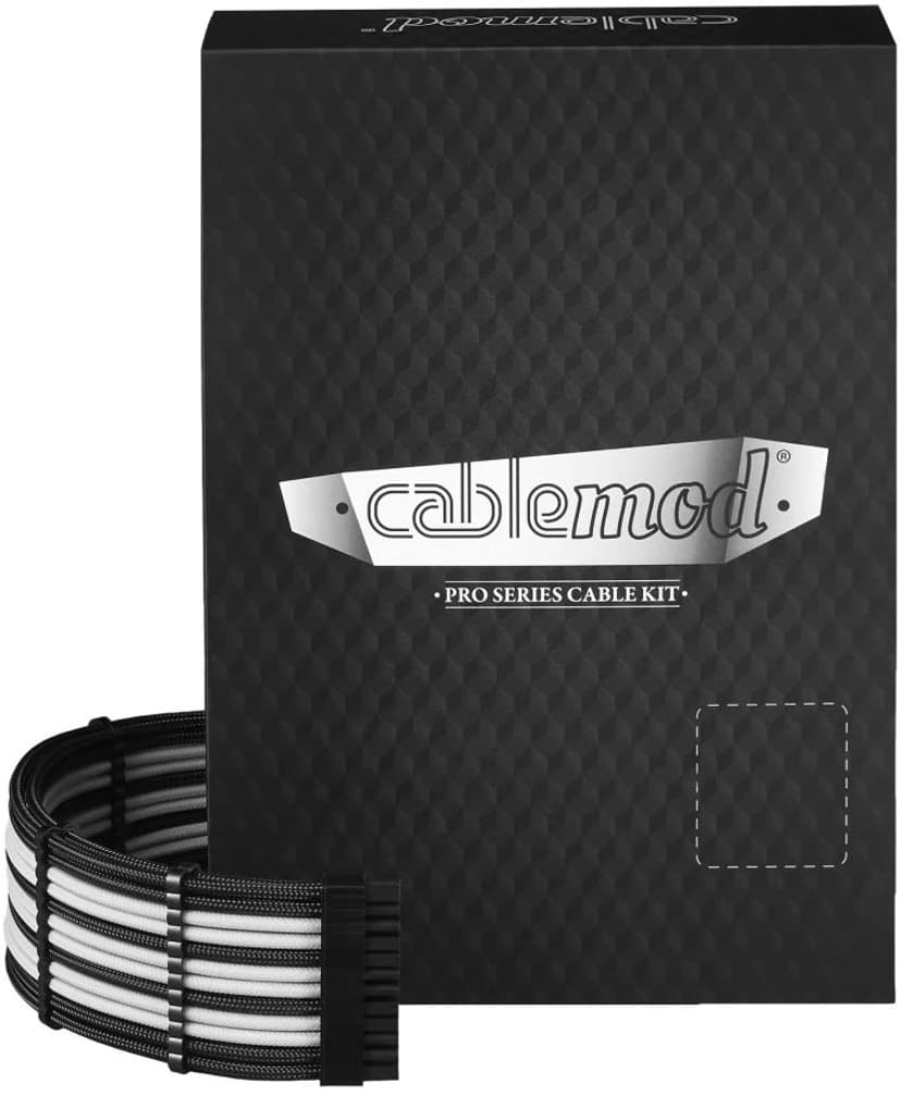 CableMod PRO ModMesh C-Series RMi, RMx & RM Svart, Vit