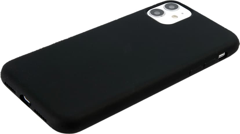Cirafon Silicone Case For Iphone 11 Black iPhone 11 Svart