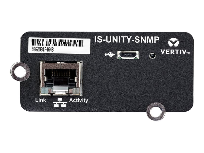 Vertiv IS-UNITY-SNMP UPS Management Card