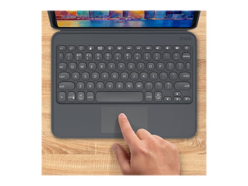 Zagg Keyboard Pro Keys With TrackPad Apple iPad 10.2" 7th/8th/9th Gen Nordic