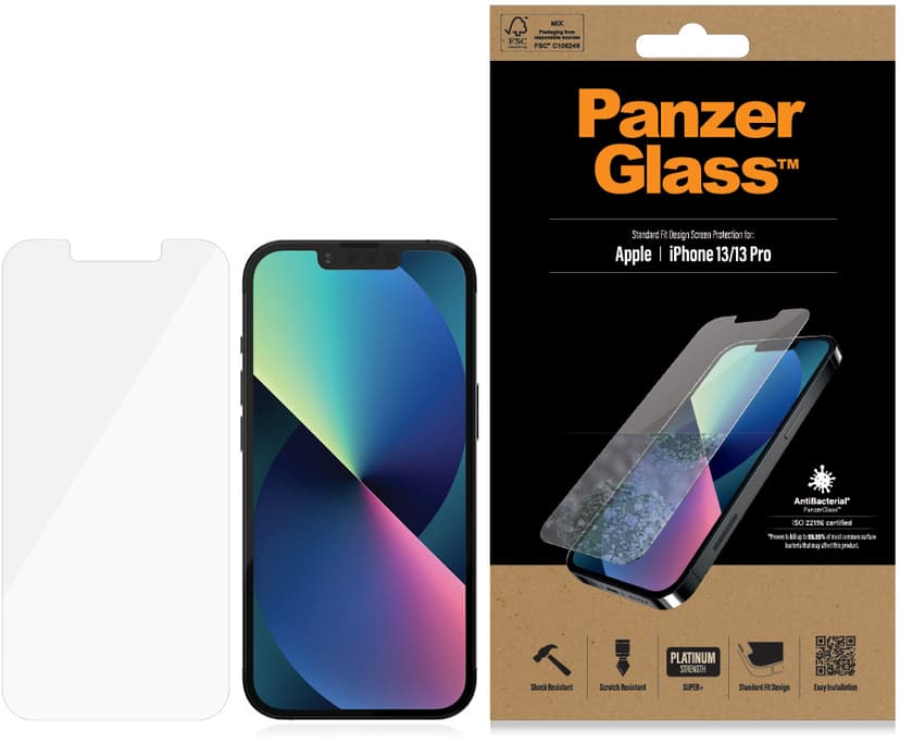 Panzerglass Standard Fit iPhone 13, iPhone 13 Pro