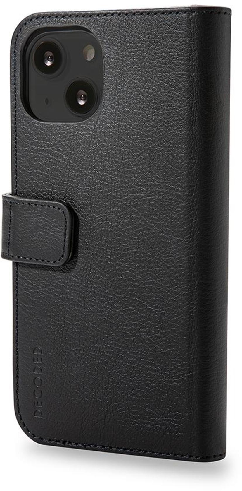 Decoded Leather Detachable Wallet iPhone 12 Pro Max, iPhone 13 Pro Max Svart