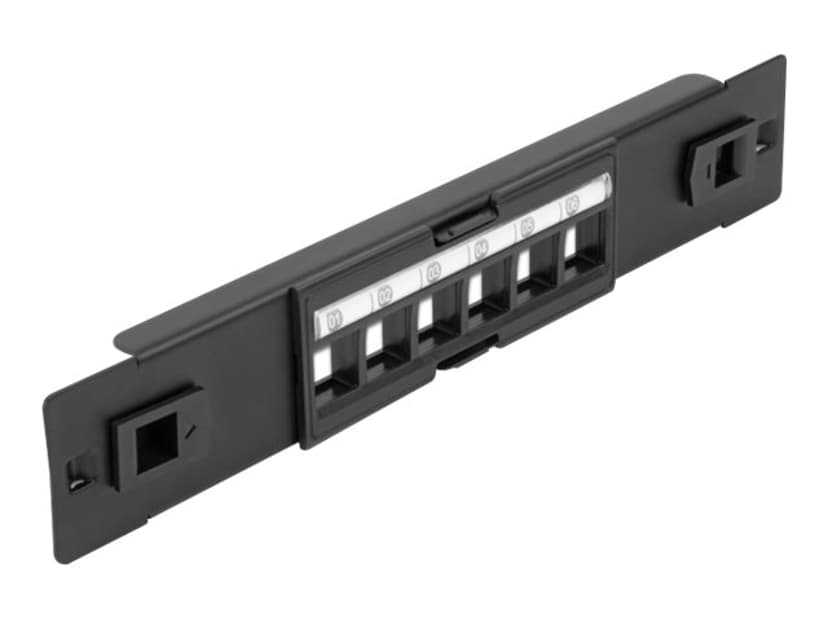 Delock Patchpanel 6 portar