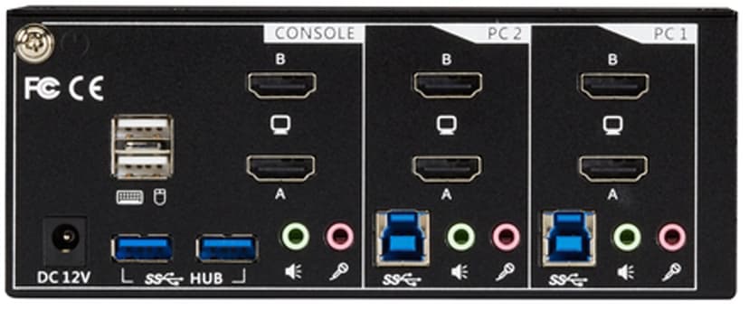 Black Box - Omkopplare för tangentbord/video/mus/ljud/USB