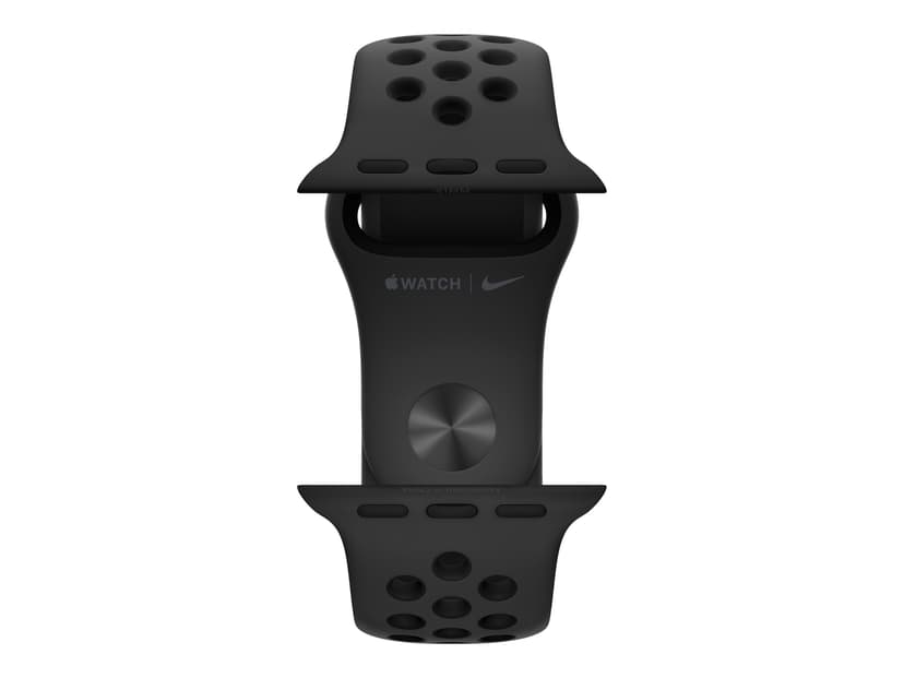 Apple Watch Nike Series 7 GPS, 41 mm Midnight Aluminium Case med Anthracite/Black Nike Sport Band