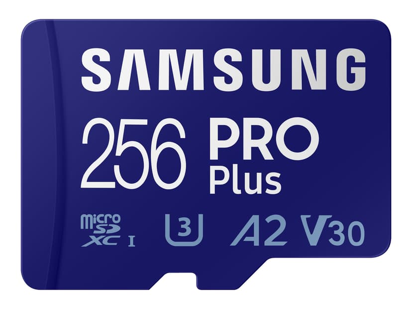 Samsung PRO Plus 256GB microSDXC UHS-I -muistikortti
