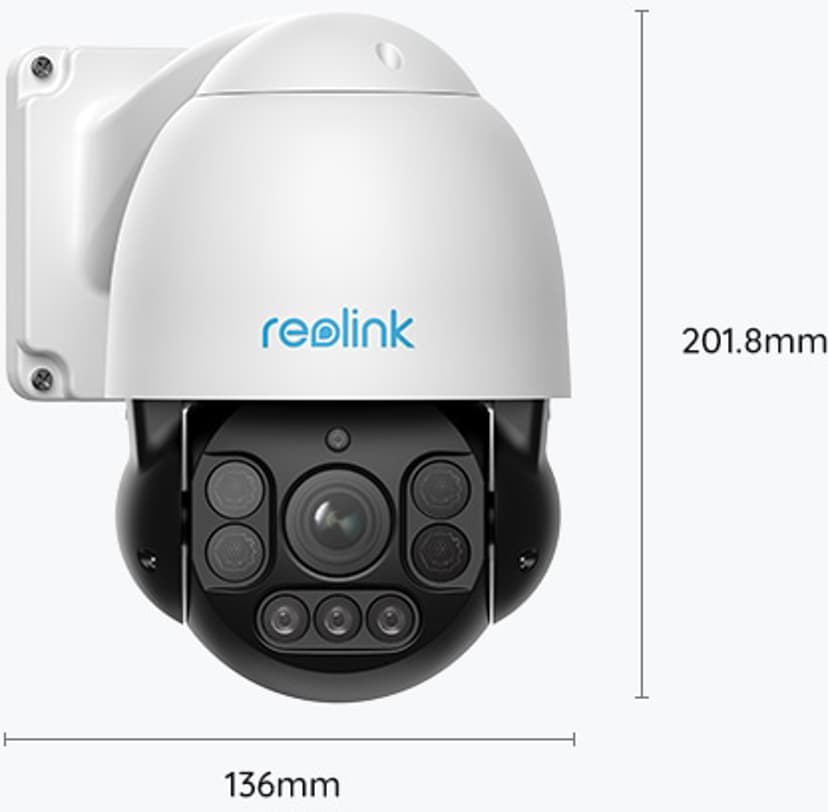 Reolink RLC-823A 8MP PTZ Spotlight-kamera