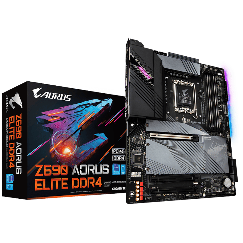 Gigabyte Z690 Aoros Elite DDR4 ATX Bundkort