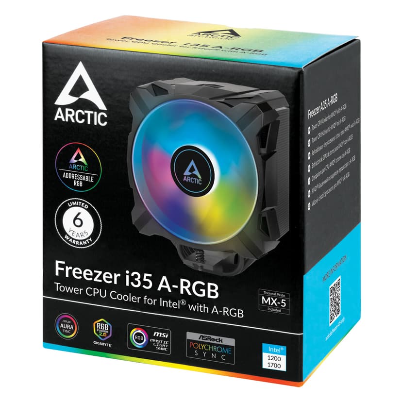 ARCTIC Freezer i35 ARGB Prosessorkjøler
