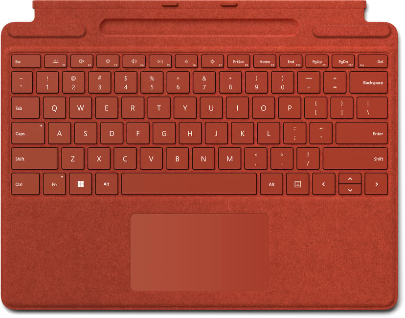 Microsoft Surface Pro 8/Pro X Signature Type Cover Nordic Red
