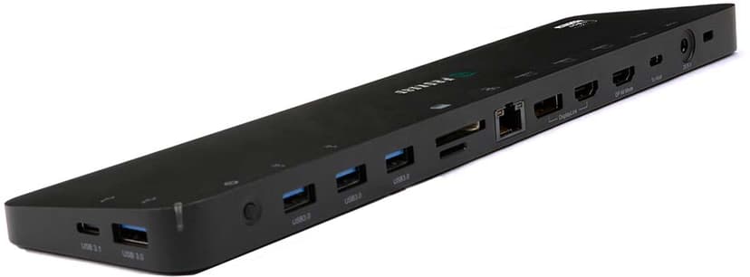 Prokord USB-C dokkingstasjon Black DisplayLink 80 watt USB-C / USB 3.0 Portreplikator