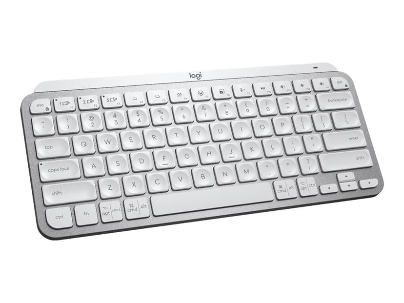 Logitech MX Keys Mini Trådløs Nordisk Tastatur Grå, Hvid