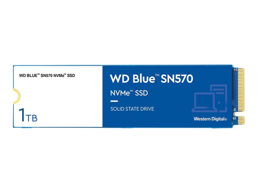 WD Blue SN570 1000GB M.2 2280 PCI Express 3.0 x4 (NVMe)