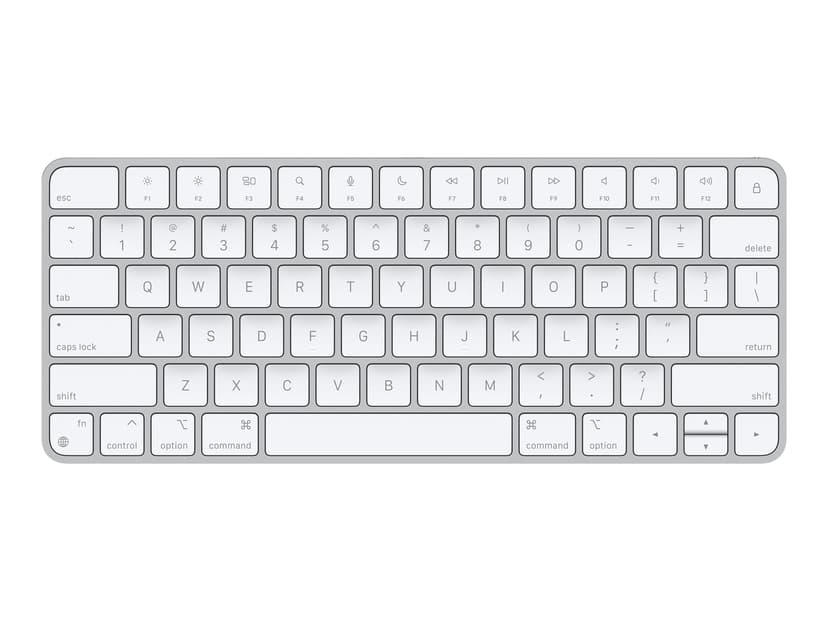 Apple Magic Keyboard (2021) Trådlös Amerikansk Tangentbord Silver, Vit