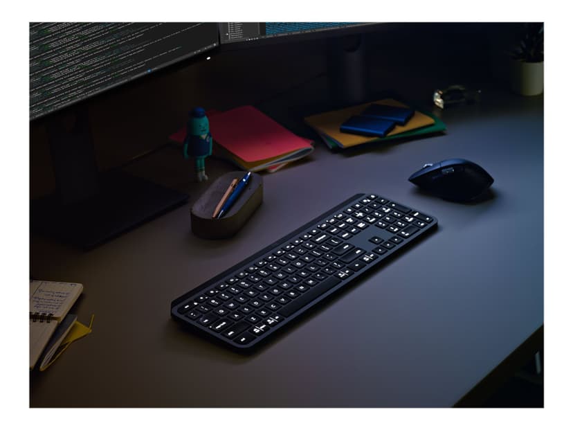 Logitech MX Keys For Business Logi Bolt Trådløs Nordisk Sort Tastatur