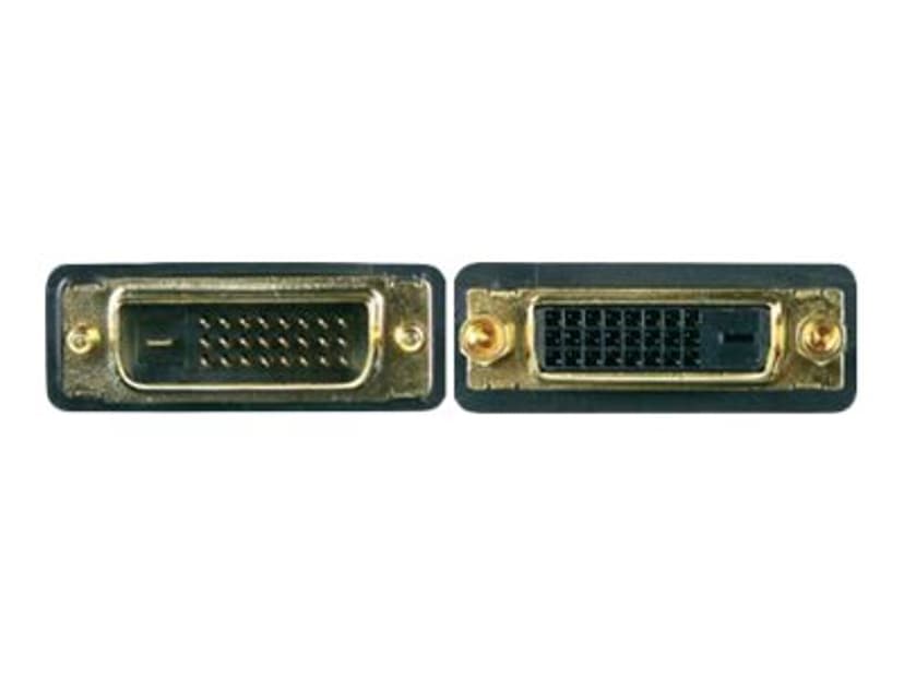Deltaco Bildskärmskabel 2m 24+1 pin digital DVI Hane 24+1 pin digital DVI Hona