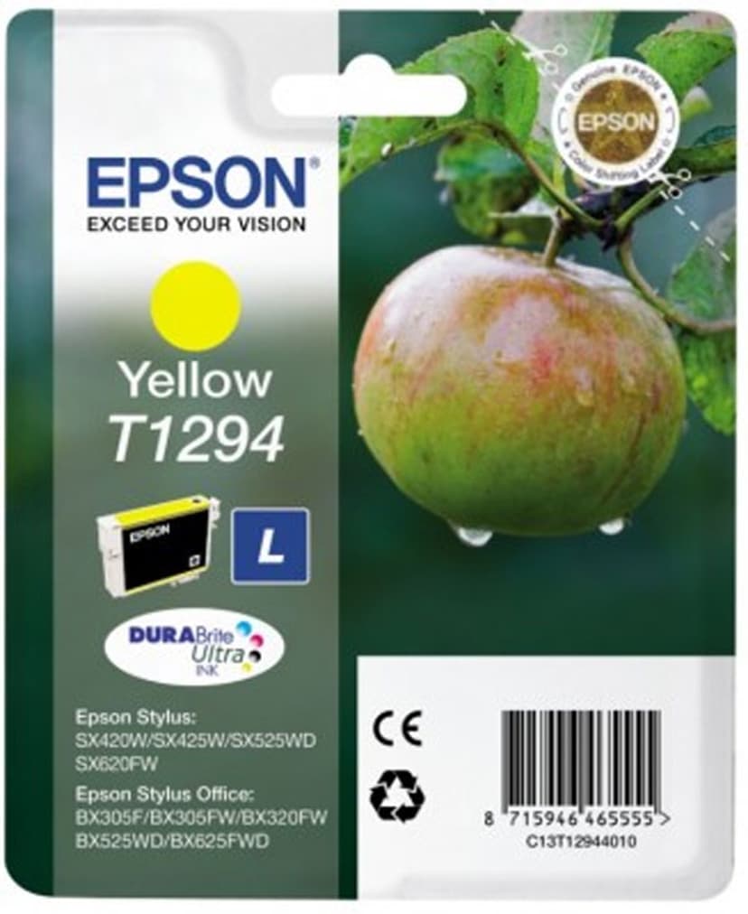 Epson Muste Keltainen T1294 - BX320FW