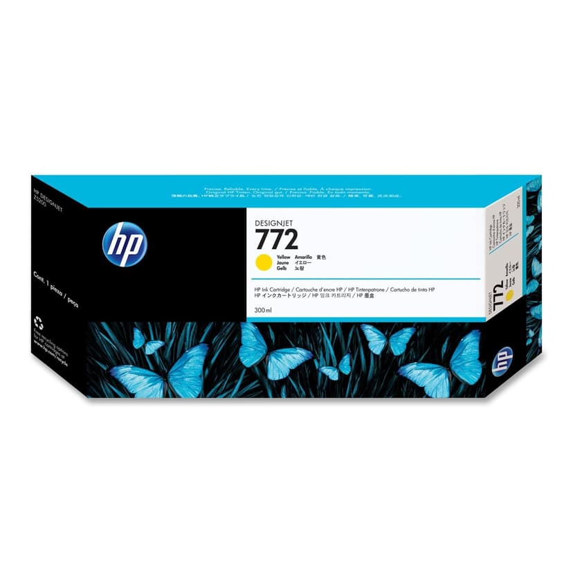 HP Muste Keltainen No.772 - DESIGNJET Z5200PS