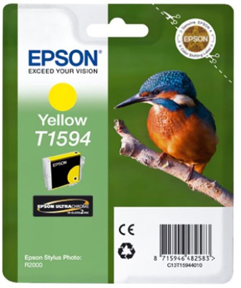Epson Muste Keltainen T1594 - R2000