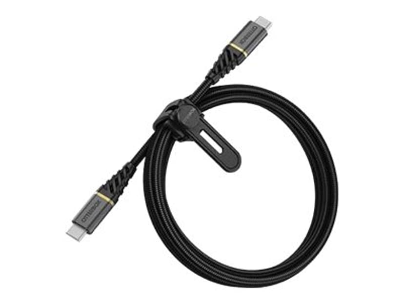 Otterbox USB-C till USB-C-kabel Premium 1m Glamorsvart