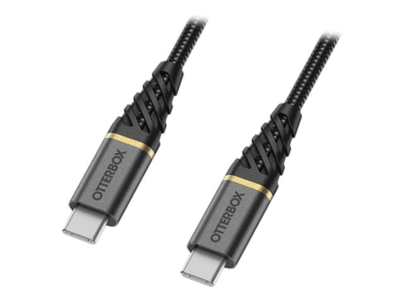 Otterbox Premium USB-C to USB-C Cable 2m Glamoursvart