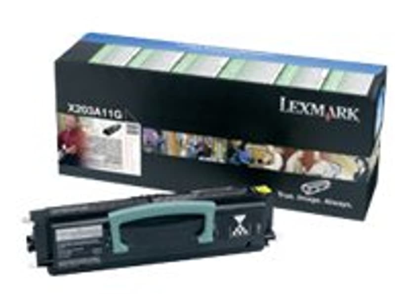 Lexmark Toner Svart Return PROGRAM - X203A11G