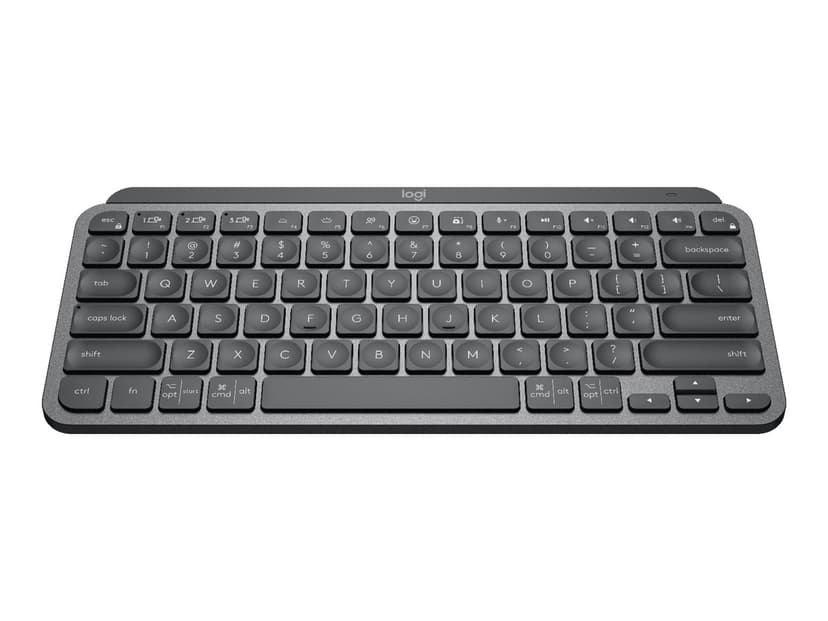 Logitech MX Keys Mini Trådløs Nordisk Grå, Sort Tastatur