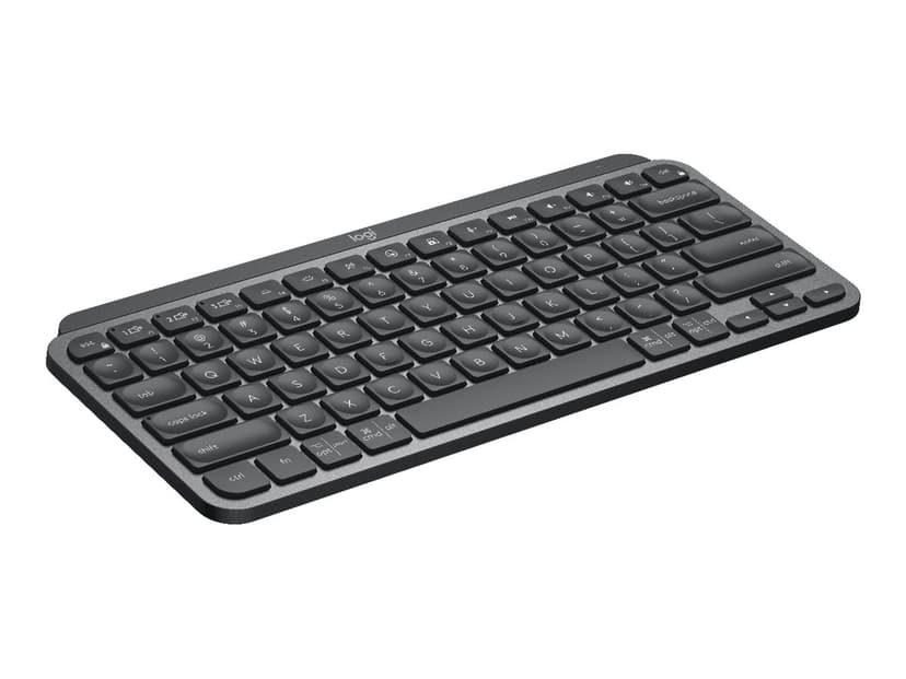 Logitech MX Keys Mini Trådløs Nordisk Grå, Svart Tastatur
