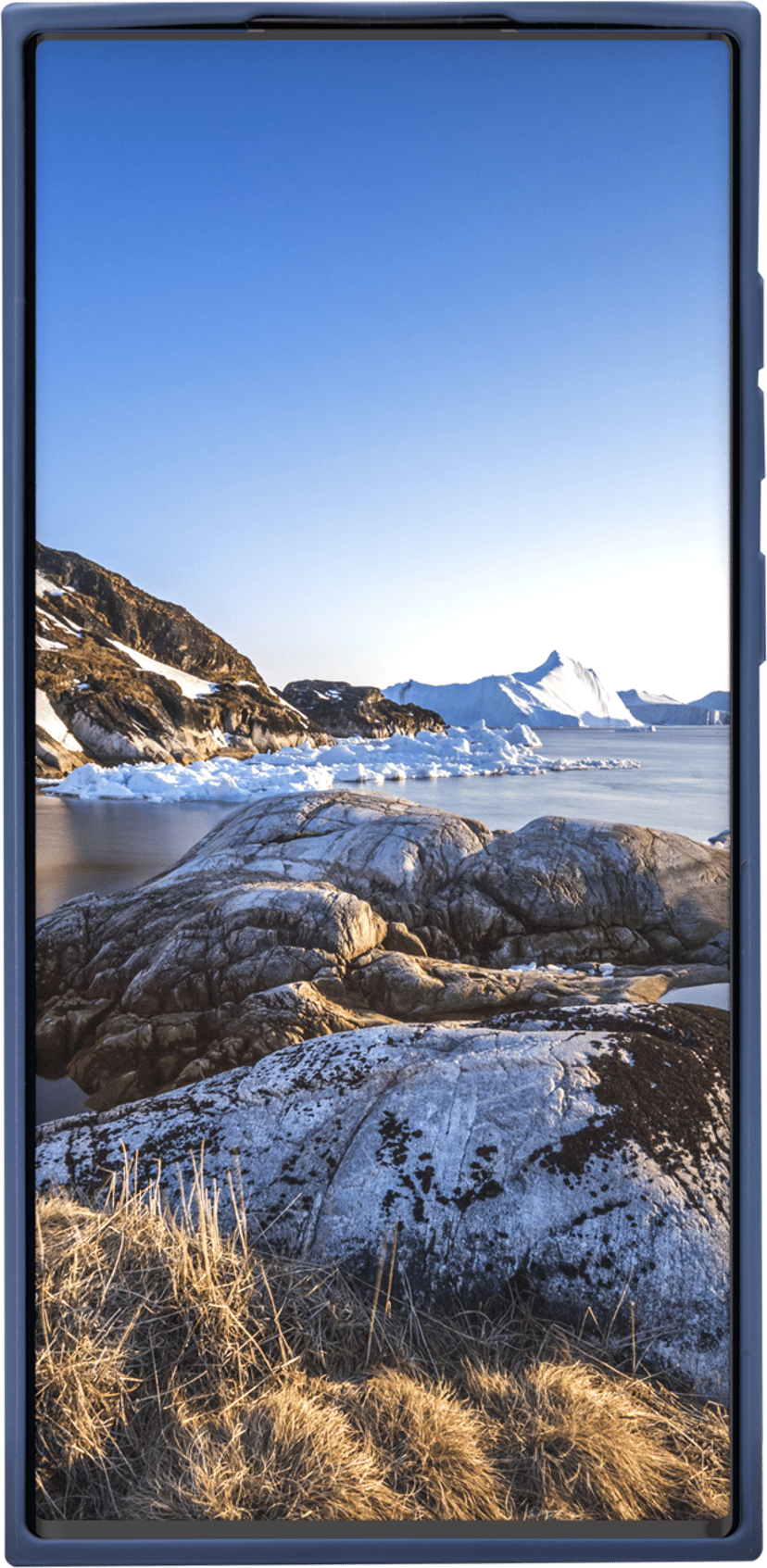 dbramante1928 Greenland 100 % resirkulert plast Samsung Galaxy S22 Ultra Asurblå