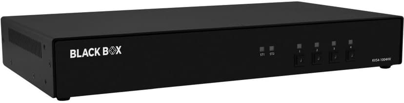 Black Box NIAP 4 Secure 4-Port KVM Switch DisplayPort/HDMI + USB + Audio