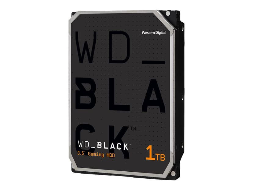 WD Black 1Tt 3.5" 7,200kierrosta/min Serial ATA-600
