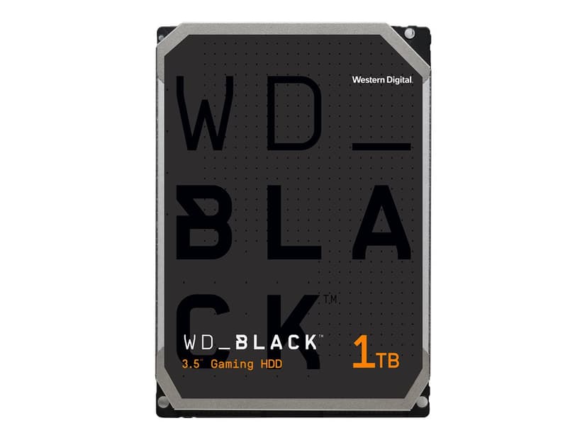 WD Black 1Tt 3.5" 7,200kierrosta/min Serial ATA-600