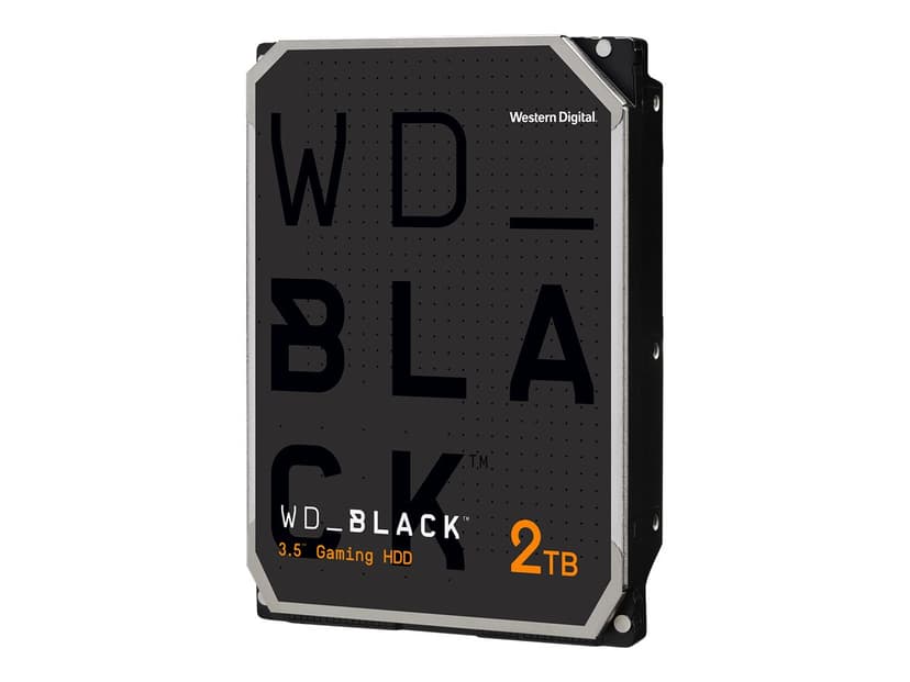 WD Black 2Tt 3.5" 7,200kierrosta/min Serial ATA-600