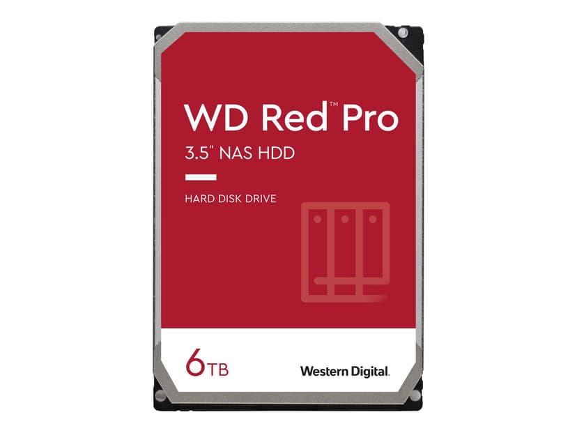 WD Red Pro NAS Hard Drive WD6003FFBX 6TB 3.5" 7,200tpm SATA-600