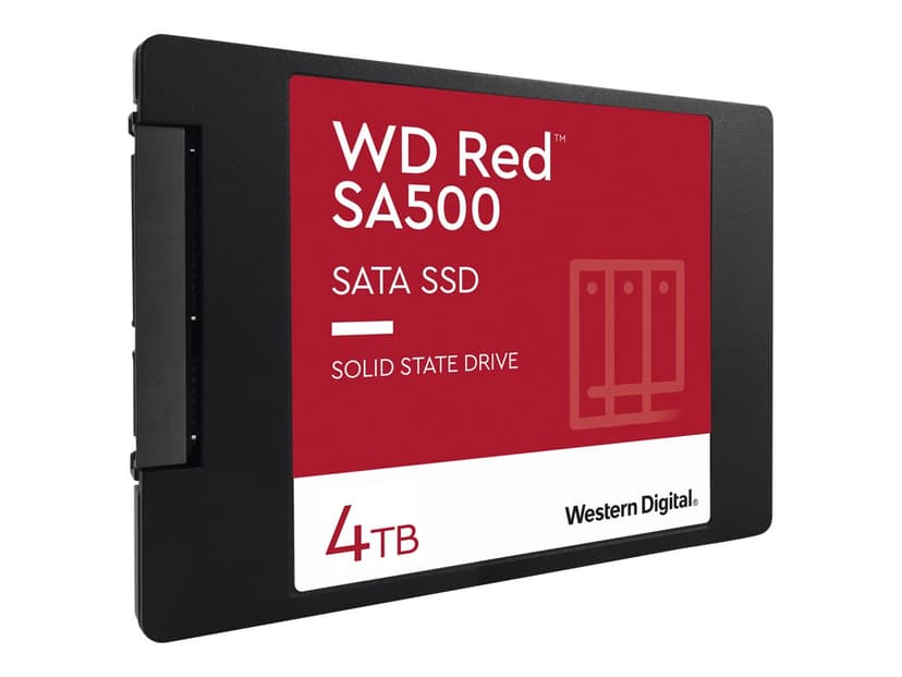 WD Red SA500 NAS SSD 4000GB 2.5" SATA-600