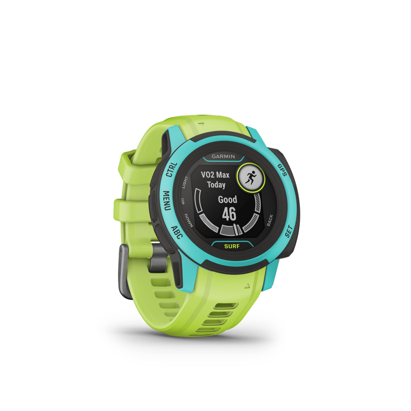 Garmin Instinct 2S Surf Edition GPS-smartwatch, GPS/GLONASS/Galileo-klokke