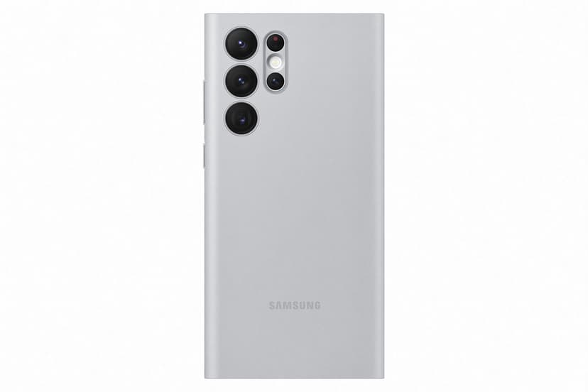 Samsung Smart LED View Cover Samsung Galaxy S22 Ultra Ljusgrå