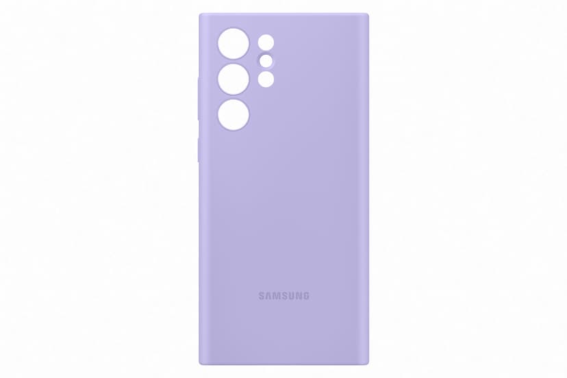 Samsung Silicone Cover Samsung Galaxy S22 Ultra Lavendel