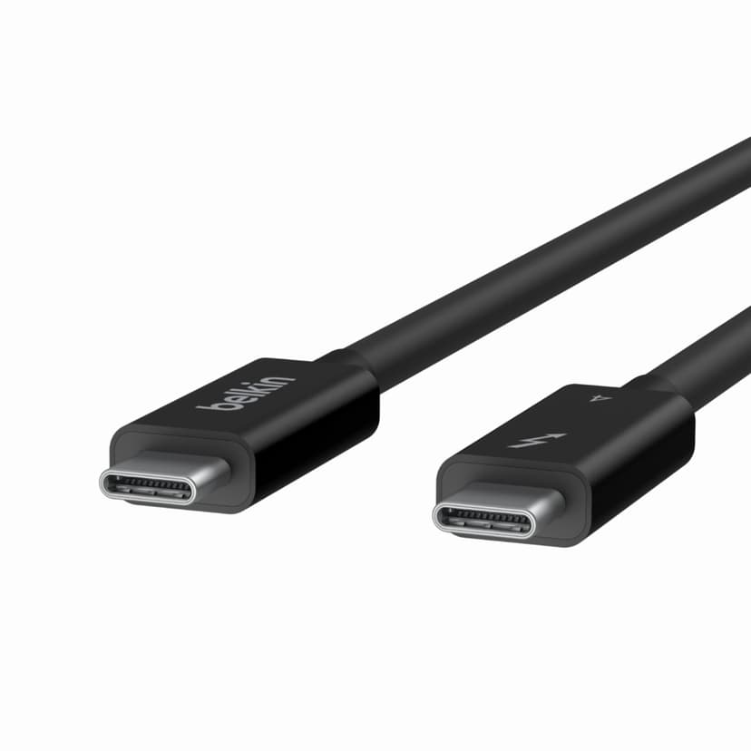 Belkin Connect Thunderbolt 4-kabel aktivt 100 W 2m 24 pin USB-C Han 24 pin USB-C Han
