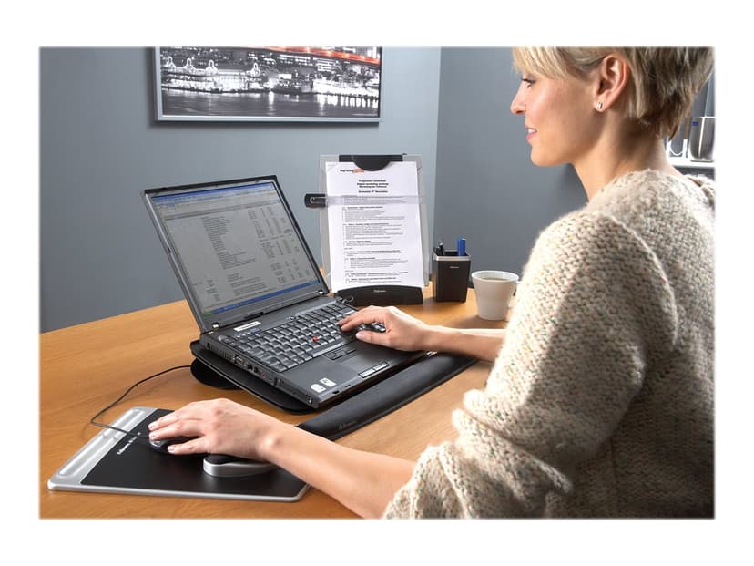 Fellowes Office Suites Desktop Copyholder with Memo Board