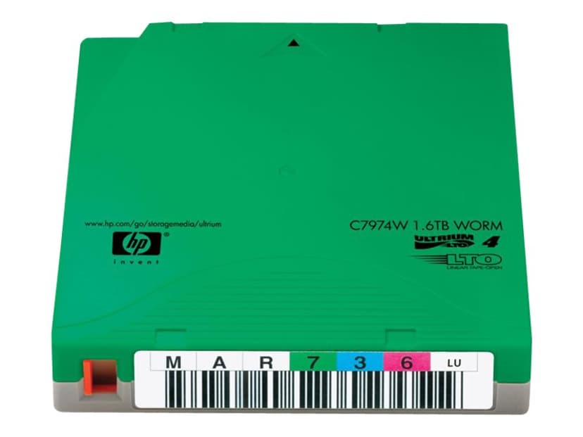 HPE Ultrium WORM Custom Labeled Data Cartridge LTO Ultrium WORM 0.781TB 20st