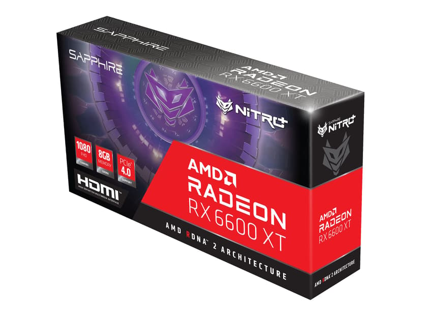 Sapphire Radeon RX 6600 XT Nitro+ 8GB