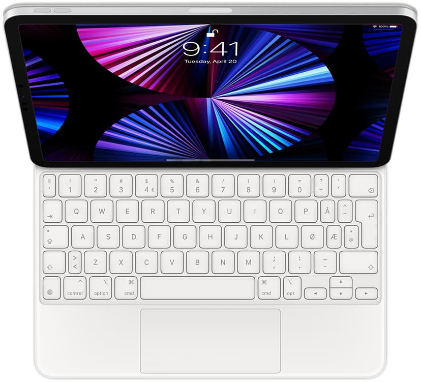 Apple Magic Keyboard till iPad Pro 11 tum (tredje generationen), iPad Air (fjärde generationen) och iPad Air (femte generationen) Svenskt